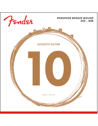 Fender American 60XL Phosphor Bronze Acoustic Guitar Strings 10-48