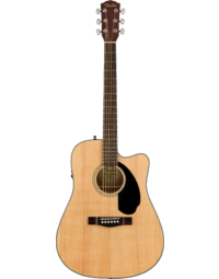 Fender CD-60SCE Dreadnought Acoustic WN Natural