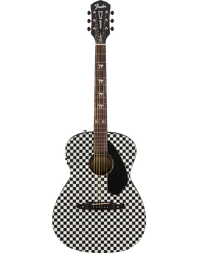 Fender Tim Armstrong Signature Hellcat Solid Top Concert Acoustic w/ Pickup WN Checkerboard