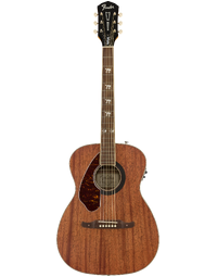 Fender Tim Armstrong Signature Hellcat Solid Top Left-Handed Concert Acoustic Guitar WN w/ Pickup Natural