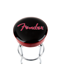 Fender Barstool - 30inch Fender, Black/Red