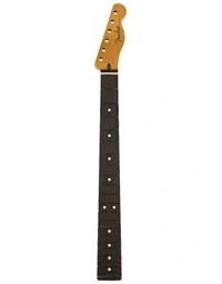 Fender Satin Roasted Maple Fat Telecaster Neck 22 Medium Jumbo Frets 9.5" U Shape Rosewood Fingerboard