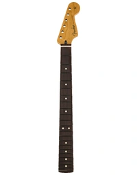 Fender Fat Stratocaster Satin Roasted Maple Neck 22 Medium Jumbo Frets 9.5" Radius U Shape Rosewood Fingerboard