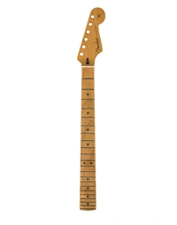Fender Satin Roasted Maple Stratocaster Neck 22 Jumbo Frets 12" Radius Flat Oval Shape Maple Fingerboard