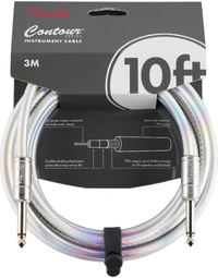 Fender Contour Instrument Cable Iridescent 10'