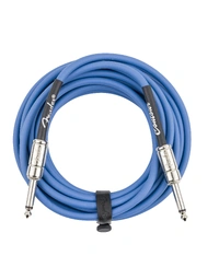 Fender Contour 18.6' Instrument Cable Lake Placid Blue
