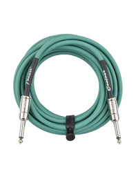 Fender Contour 18.6' Instrument Cable Sherwood Green