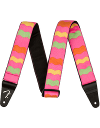 Fender MonoNeon Woven Strap Neon Pink 2"