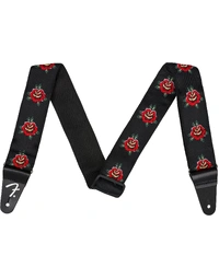 Fender Rose Strap Red 2"