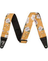 Fender Floral Strap Marigold 2"