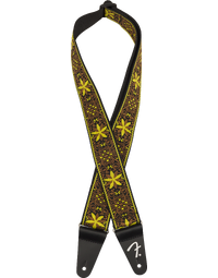 Fender Pasadena Woven Strap Yellow Wallflower 2"