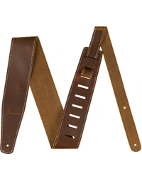Fender Broken-In Leather Strap Tan 2.5"