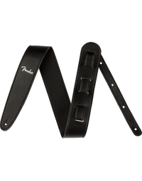 Fender Vegan Leather Strap Black 2.5"