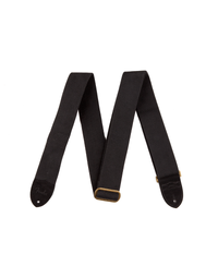 Fender Strap Cotton Oval Logo Black
