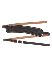 Fender American Standard Vintage Leather Strap Black