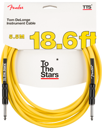 Fender Tom DeLonge 18.6' To The Stars Instrument Cable Graffiti Yellow