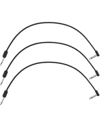 Fender Blockchain 16" Patch Cable 3-Pack Straight/Angled