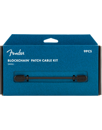 Fender Blockchain Patch Cable Kit Black Small