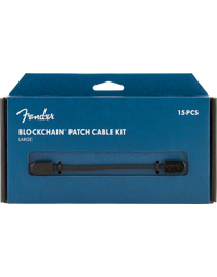 Fender Blockchain Patch Cable Kit Black Large