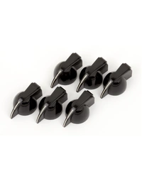 Fender American Pure Vintage Black Chicken Head Amplifier Knobs (Set of 6)