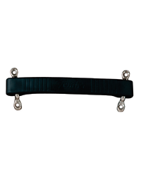 Fender Pure Vintage Dog Bone Amplifier Handle Moulded Black 2-Screw Mount