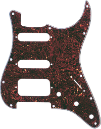 Fender American Stratocaster HSS 11-Hole Modern-Style  Pickguard Brown Tortoiseshell 4-Ply