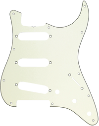 Fender American Stratocaster Pickguard '60s Vintage-Style 11-Hole SSS 3-Ply Mint Green