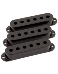 Fender Pickup Cover - Strat Black (Set of 3)