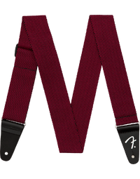 Fender Modern Tweed Strap, Black/Red 2"