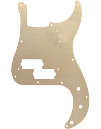 Fender American '57 Precision Bass Pickguard 10 Hole Mount Gold Anodised 1-Ply