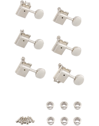 Fender MIJ American Vintage Staggered Guitar Tuning Machines Chrome