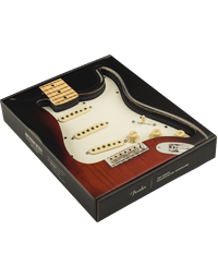 Fender American Pre-Wired Stratocaster Pickguard Pure Vintage '65 w/RWRP Middle Parchment 11 Hole