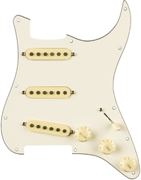 Fender American Pre-Wired Stratocaster Pickguard Eric Johnson Signature Parchment 11 Hole