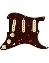 Fender Pre-Wired Stratocaster Pickguard Custom Shop Texas Special SSS Tortoise Shell 11 Hole PG