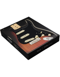 Fender American Custom Shop Pre-Wired Stratocaster Pickguard Texas Special SSS Black 11 Hole PG