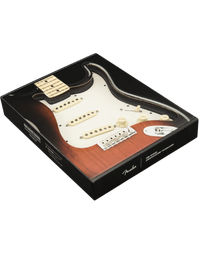 Fender Pre-Wired Stratocaster Pickguard Tex-Mex SSS Parchment 11 Hole PG