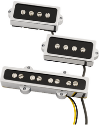 Fender American Cobalt Chrome P/J Precision / Jazz Bass Pickup Set
