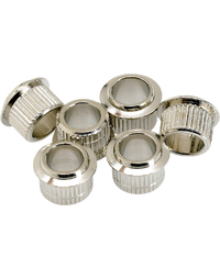 Fender MIJ Vintage-Style Tuning Machine Bushings Nickel (Set of 6)
