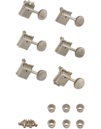 Fender Road Worn Stratocaster / Telecaster Machine Heads Nickel (Set of 6)