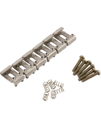 Fender Road Worn Stratocaster Saddles, Springs, Intonation Screws & Height Adjustment Screws Nickel