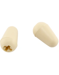 Fender Road Worn Stratocaster Switch Tip Aged White (Set of 2)