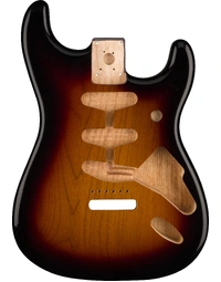 Fender Classic Series '60s Stratocaster SSS Alder Body Vintage Bridge Mount 3-Colour Sunburst