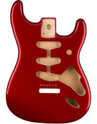 Fender Classic 60's Stratocaster SSS Alder Body Vintage Bridge Mount Candy Apple Red