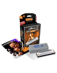 Hohner Progressive Series Special 20 Harmonica Key of F#
