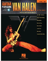 Van Halen 1978-1984 Guitar Play-Along Volume 50 Guitar TAB w/ Lyrics & Chords Book / Online Audio