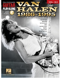 VAN HALEN 1986-1995 GUITAR PLAY ALONG V164 BK/CD