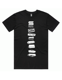 Seymour Duncan Stacked Pickups T-Shirt S
