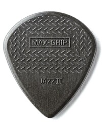 Dunlop Jazz III Max Grip Carbon Fiber Pick