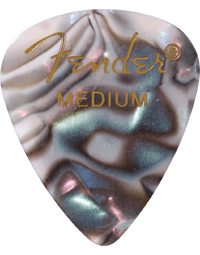 Fender 351 Shape Abalone Medium Pick Pack (Pack of 12 Picks)