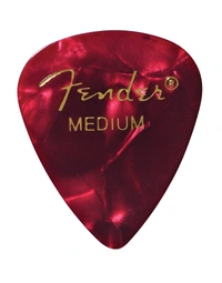 Fender American Premium Celluloid 351 Shape Picks Medium .71 Red Moto (Pack of 144)
